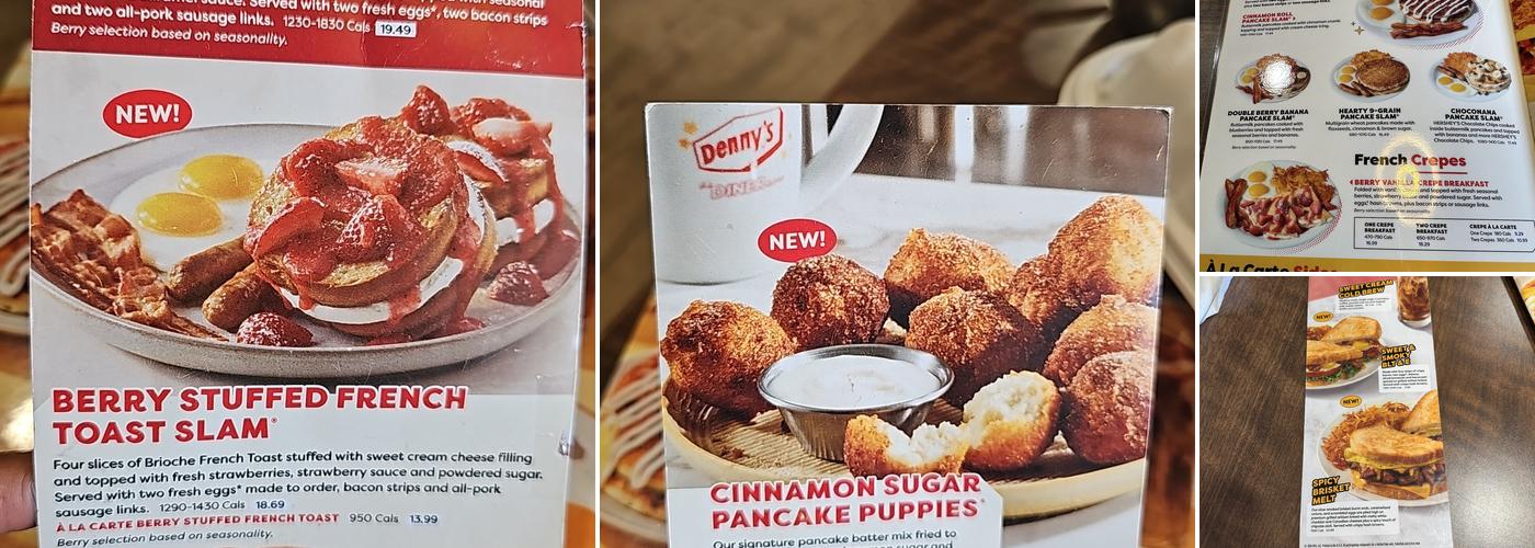 Denny's Menu