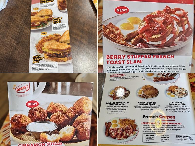 Denny's Menu