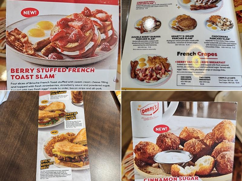 Denny's Menu
