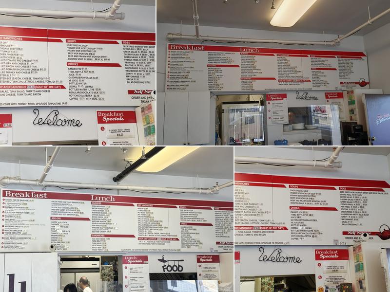 Red Kettle Restaurant Menu