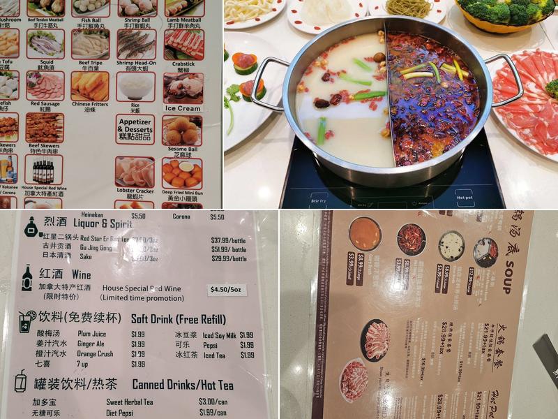 Happy Lamb Hot Pot Menu