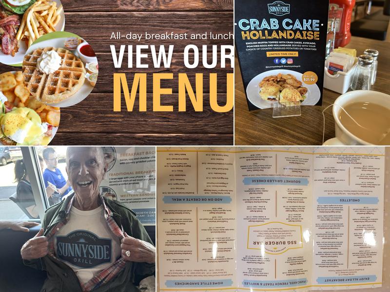 Sunnyside Grill Menu