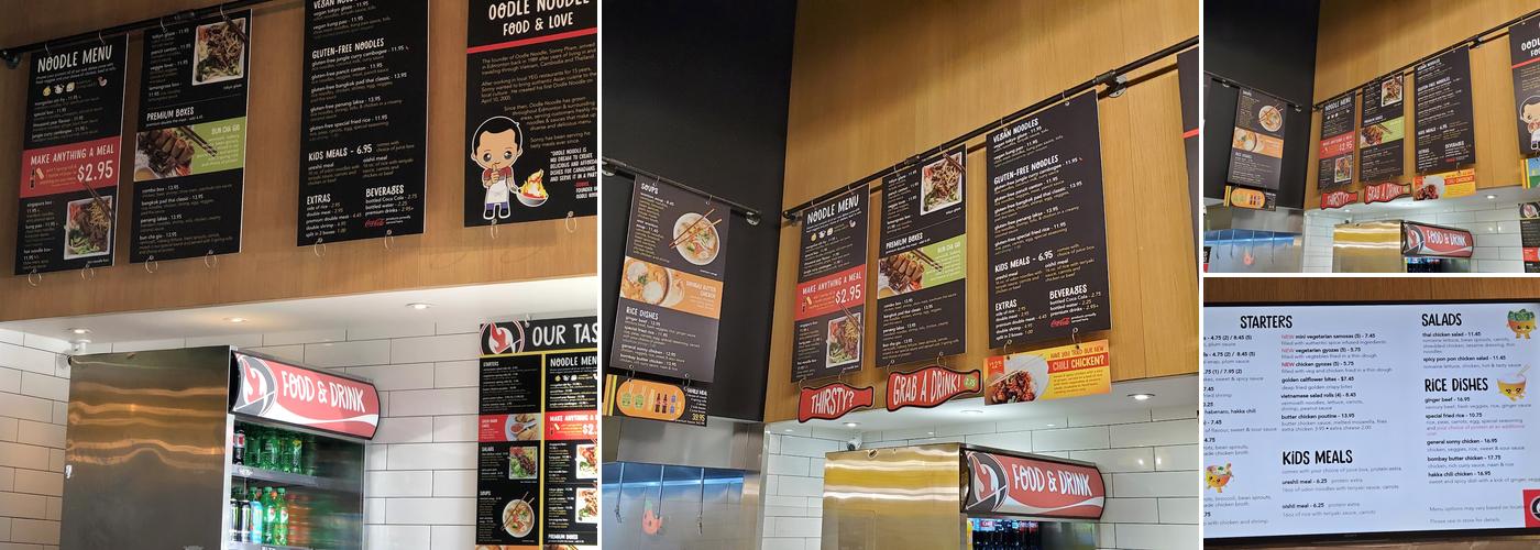 Oodle Noodle Menu