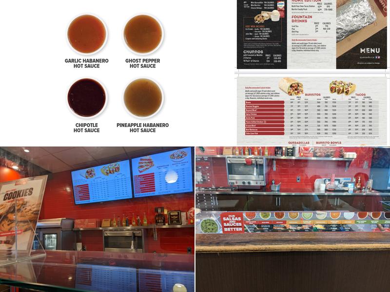 Quesada Burritos & Tacos Menu