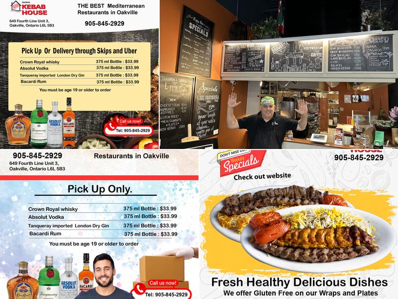 Zagros Kebab House Menu