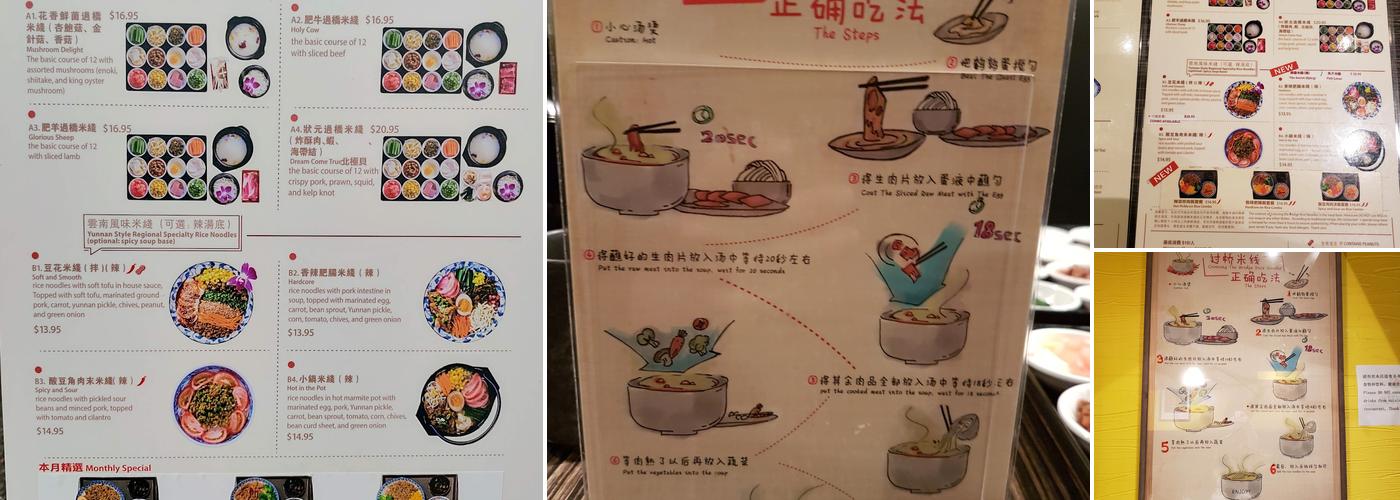 Flower & Horse in Spring Menu