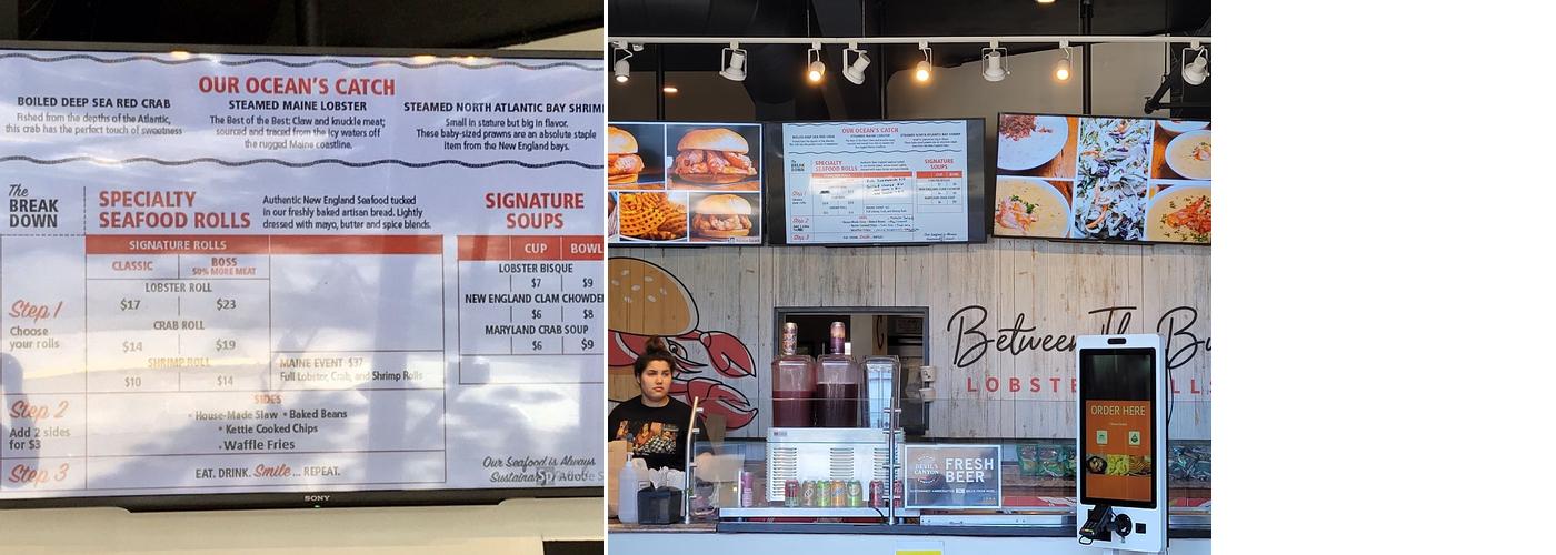 BETWEEN THE BUN Menu