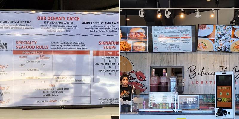 BETWEEN THE BUN Menu