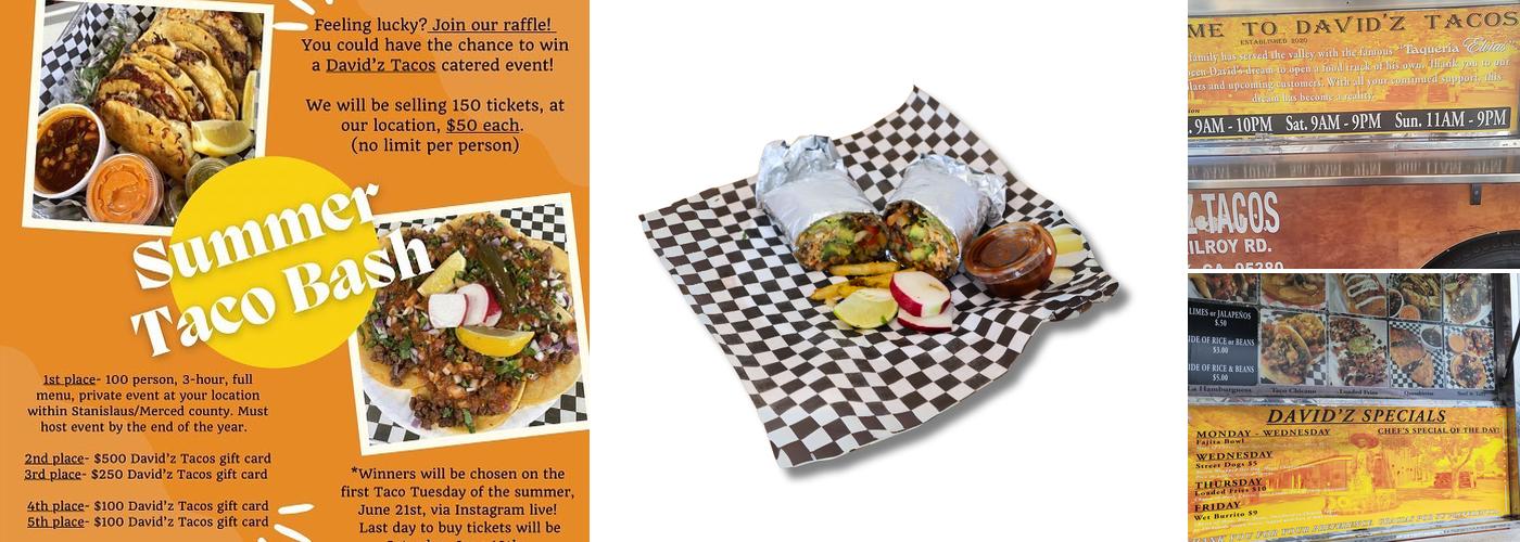 David’z Tacos Menu