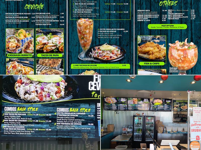 Ensenada's Surf N Turf Grill Menu