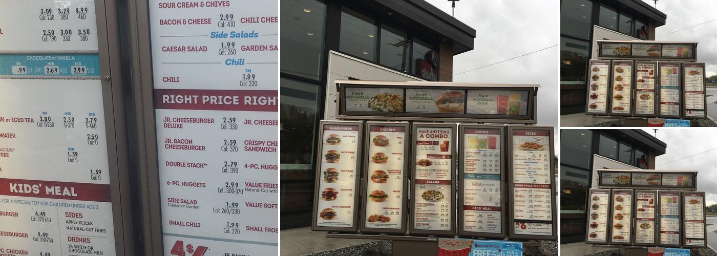 Wendy's Menu