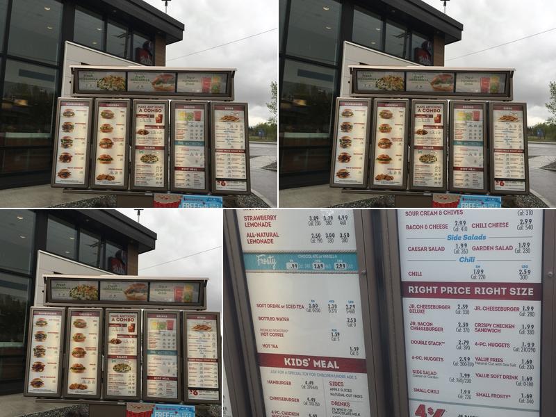Wendy's Menu