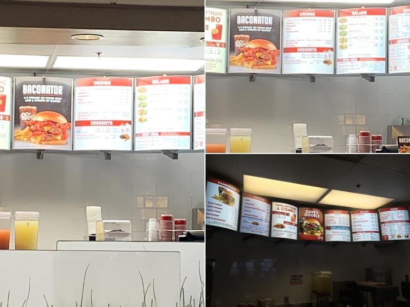 Wendy's Menu
