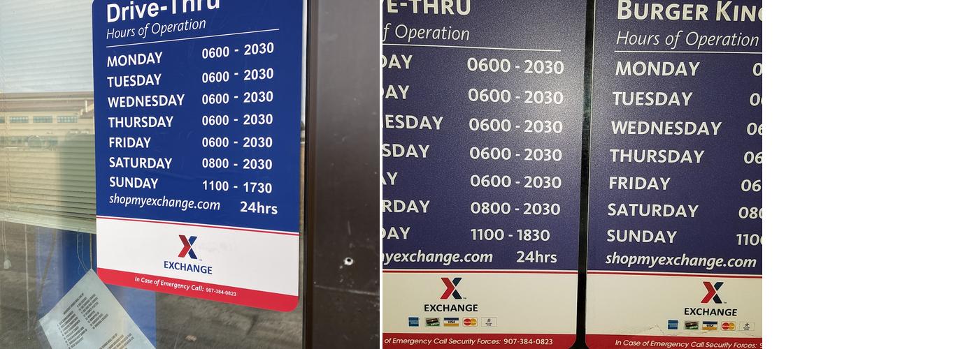 Burger King Menu