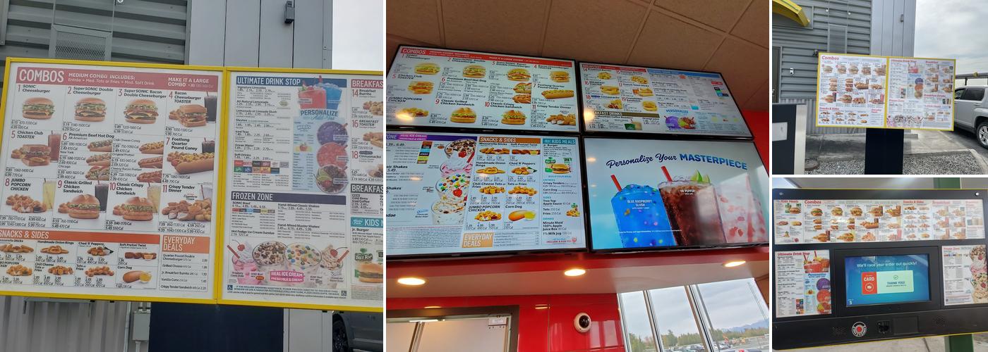 Sonic Drive-In Menu