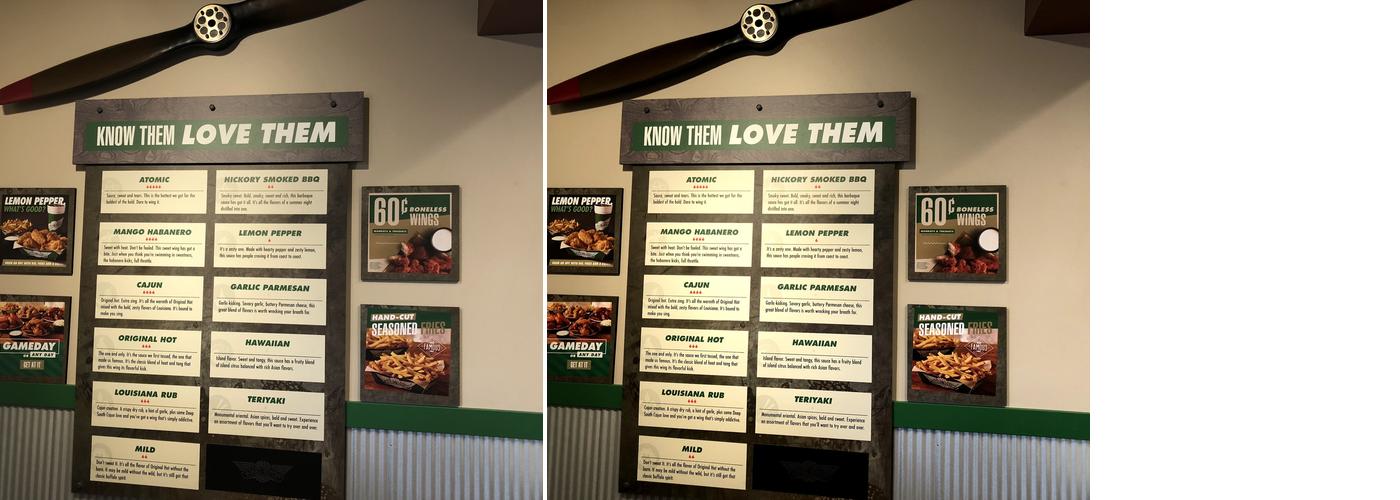 Wingstop Menu