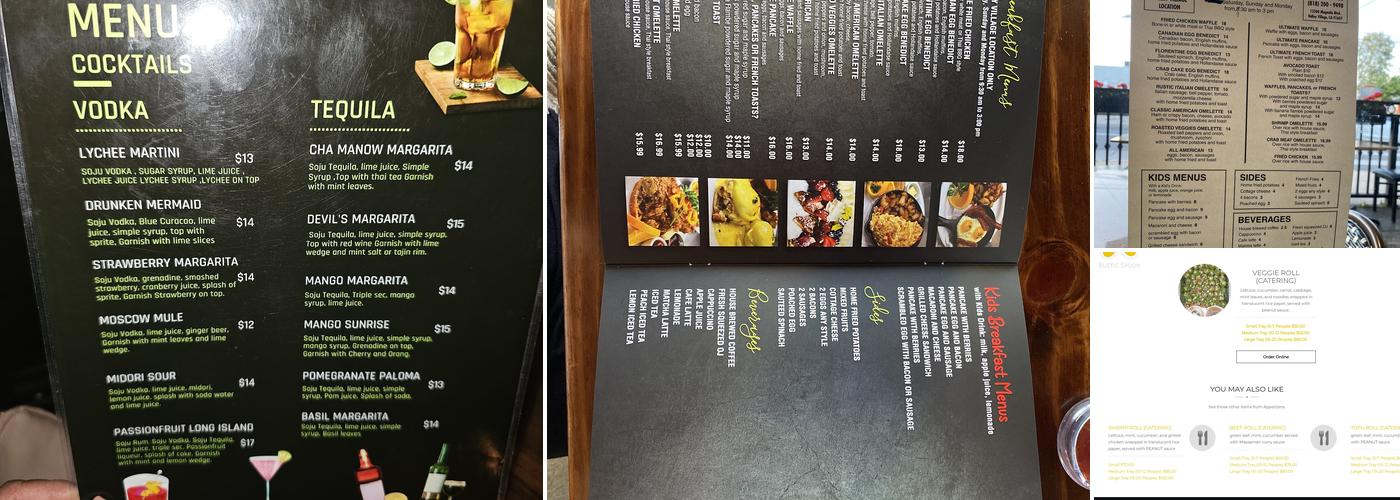 Rustic Spoon Restaurant- Valley Village Menu