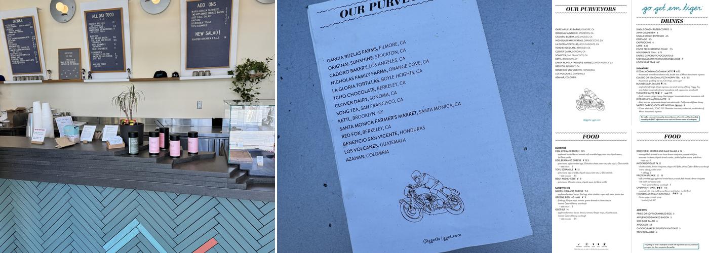 Go Get Em Tiger Menu