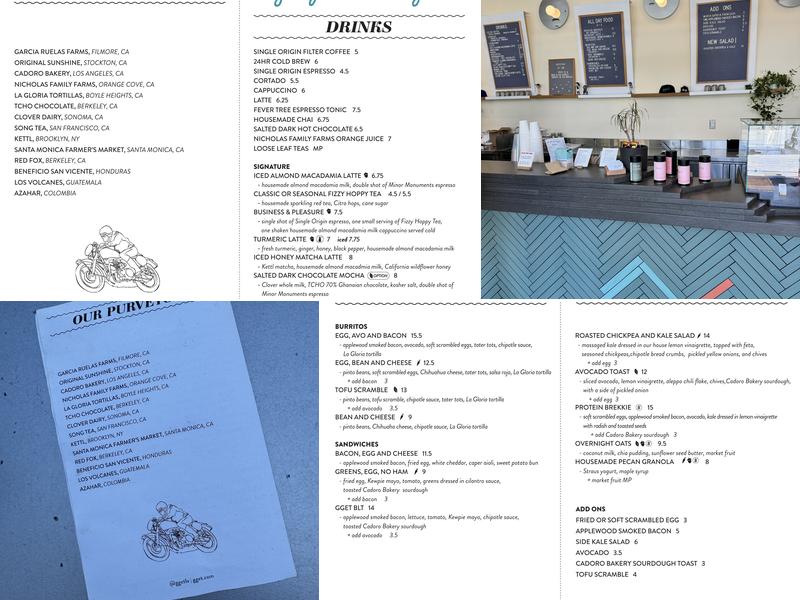 Go Get Em Tiger Menu