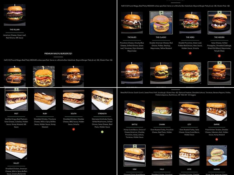 Hidden Spot - South San Francisco Menu