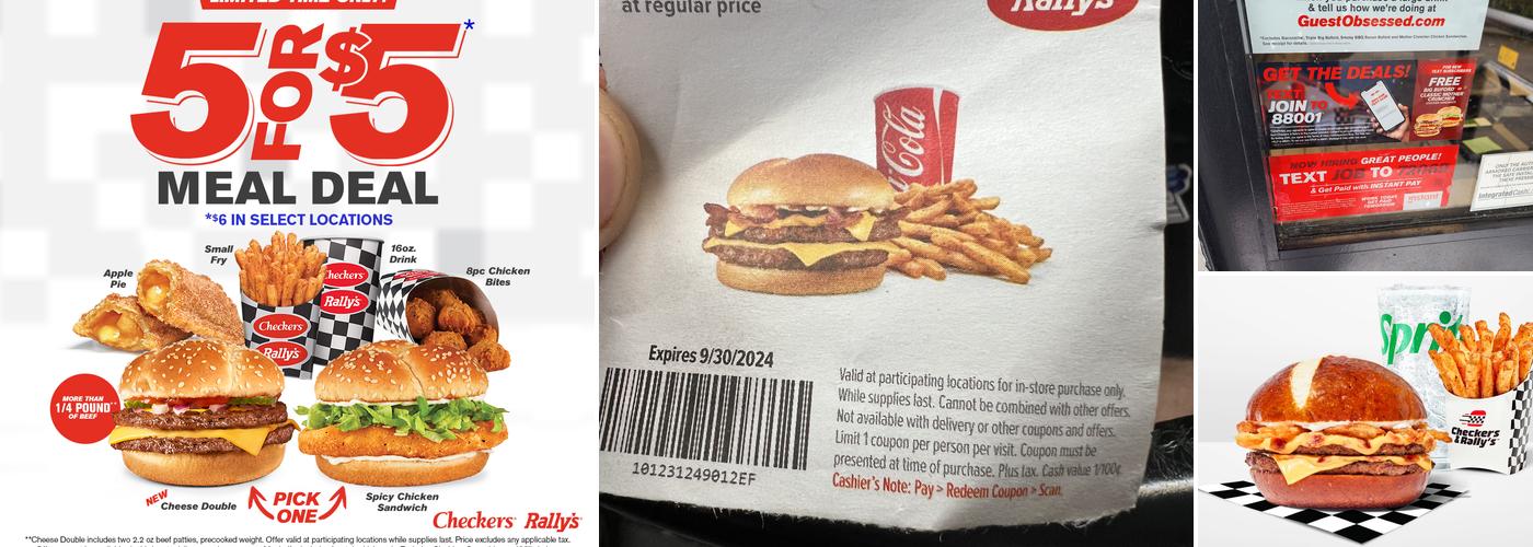 Checkers Menu