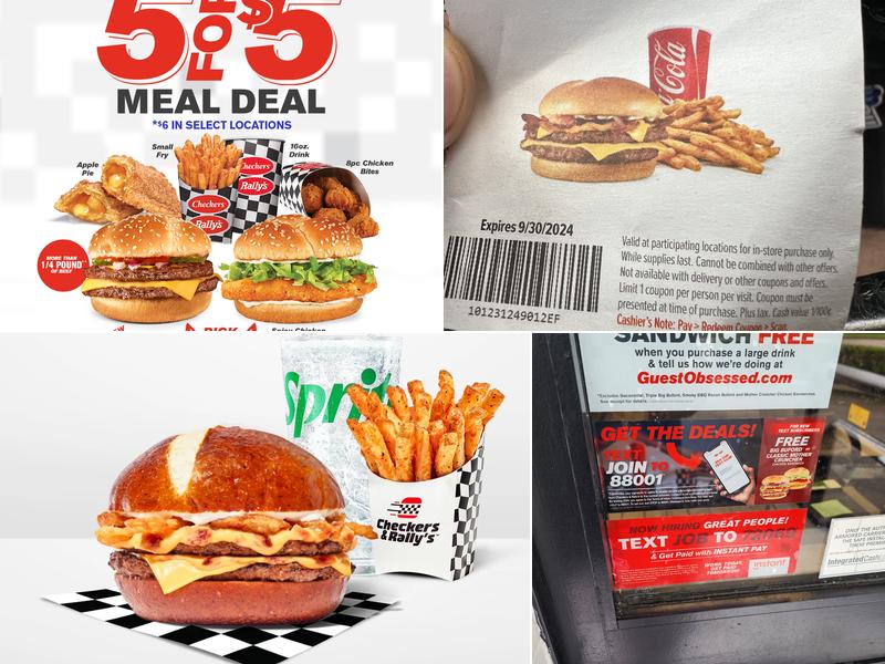 Checkers Menu
