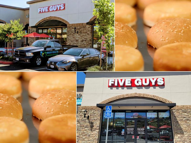 Five Guys 5442 Hazel Ave, Fair Oaks
