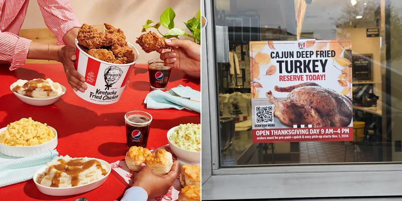 KFC Menu