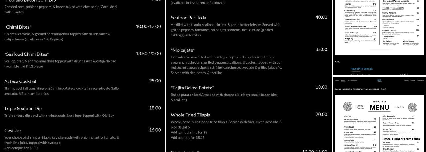 El Azteca Mexican Restaurant, Middletown Menu, Reviews (201), Photos