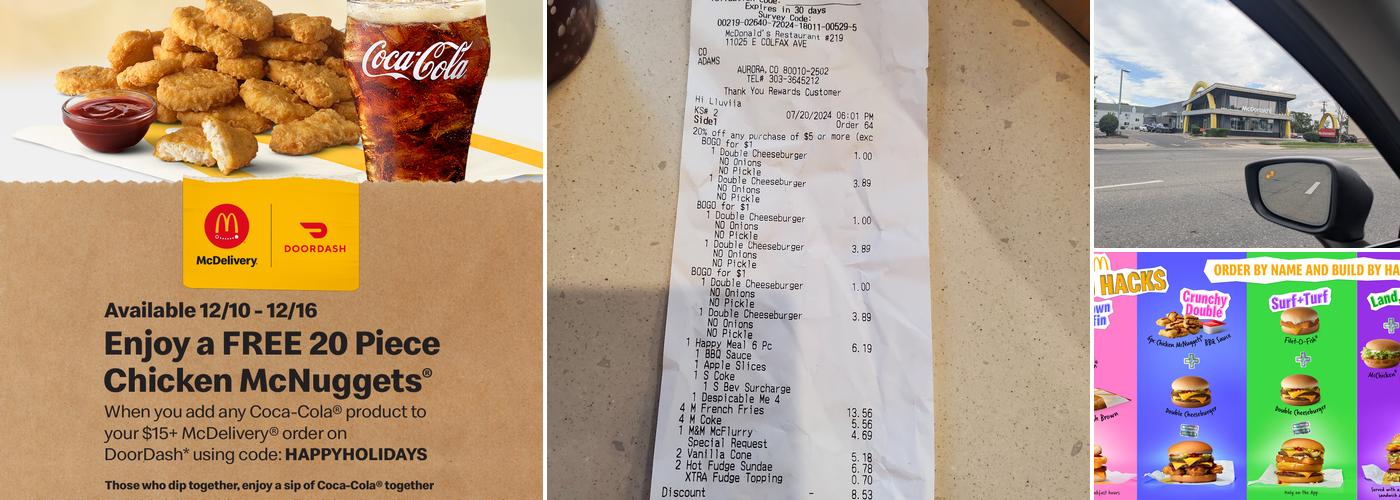 McDonald's Menu
