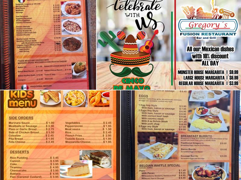 Old Cuban Restaurant & Bar Menu