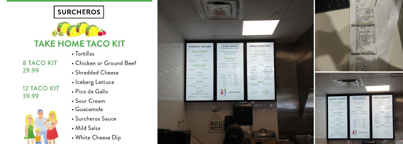 Surcheros Fresh Mex Menu