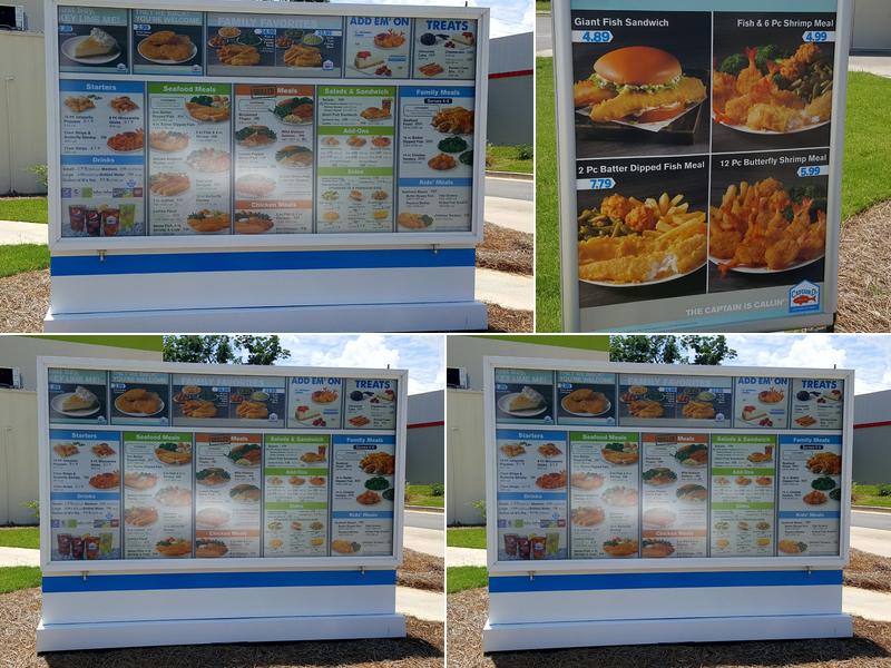 Captain D's Menu