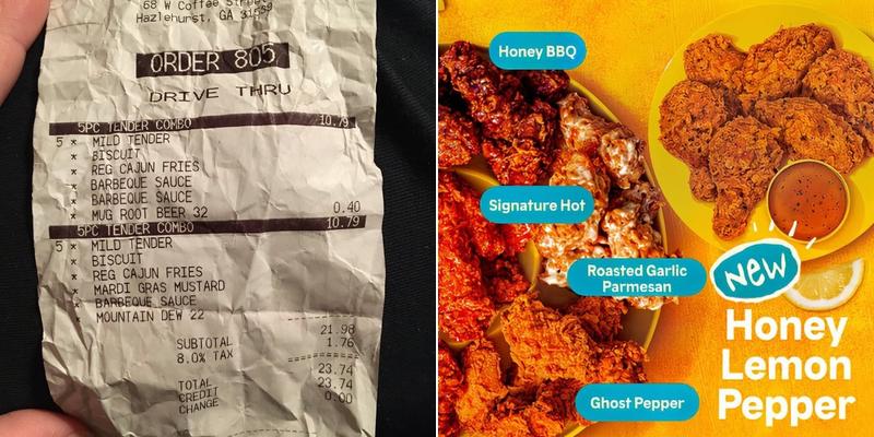 Popeyes Louisiana Kitchen Menu