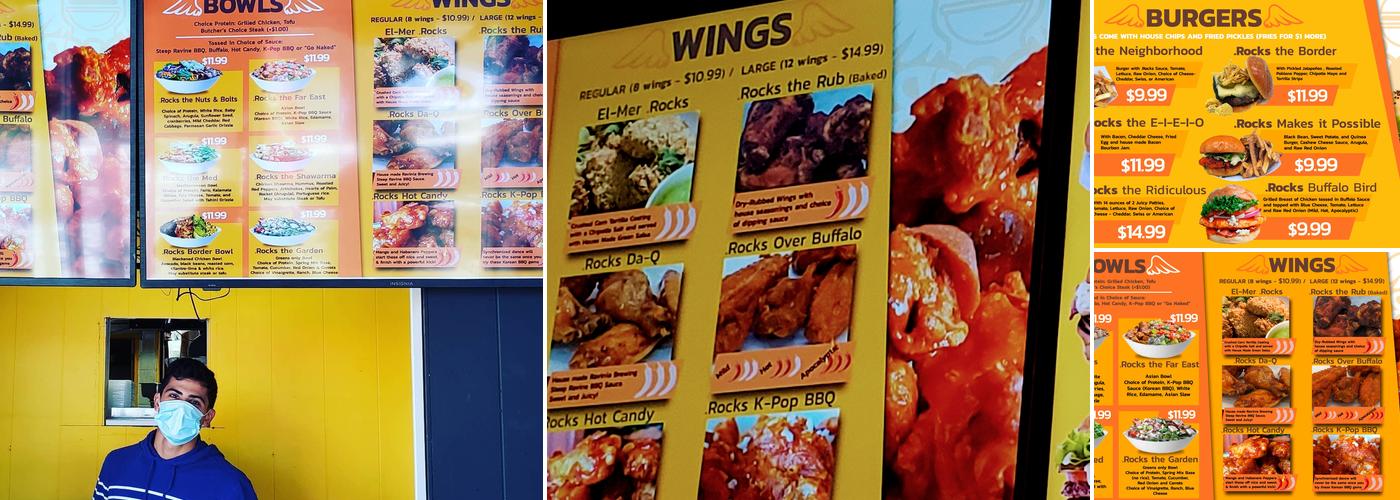 BWB Shakes Menu