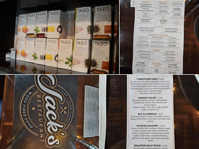 Jack's Restaurant Menu