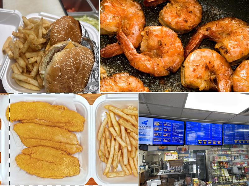 The Shark chicken & lemonade