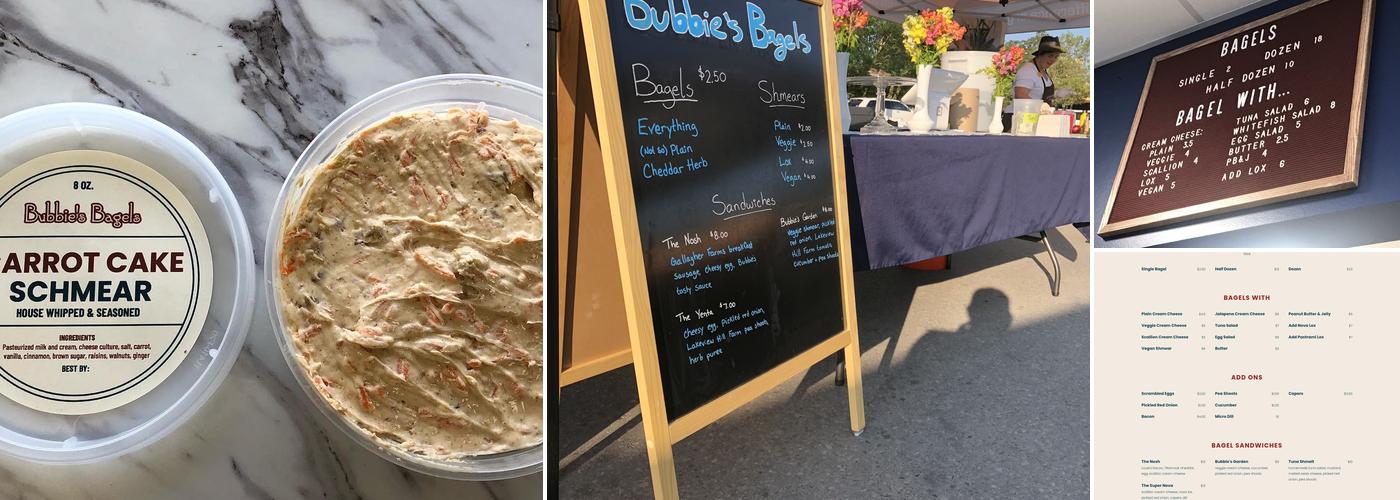 Bubbie's Bagels Menu