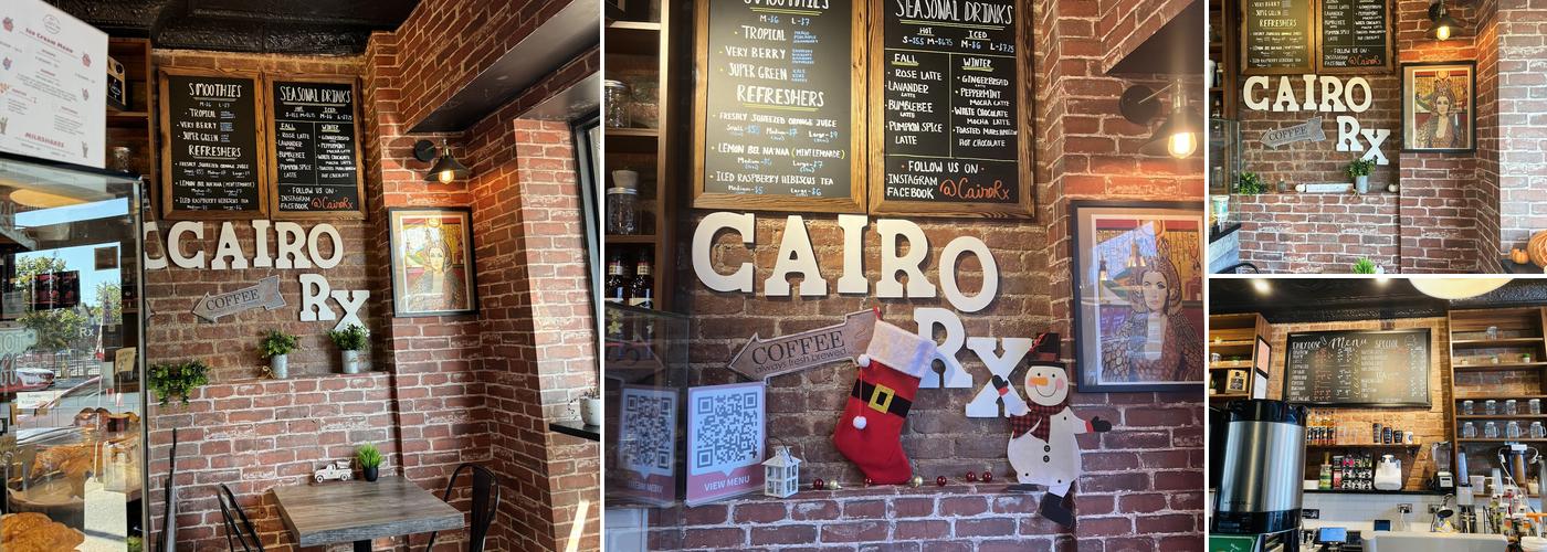 Cairo Rx Cafe Menu