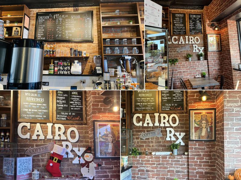 Cairo Rx Cafe Menu