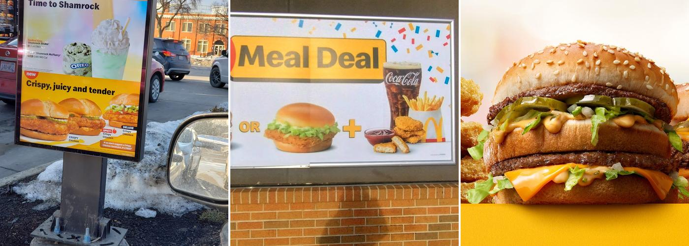 McDonald's Menu