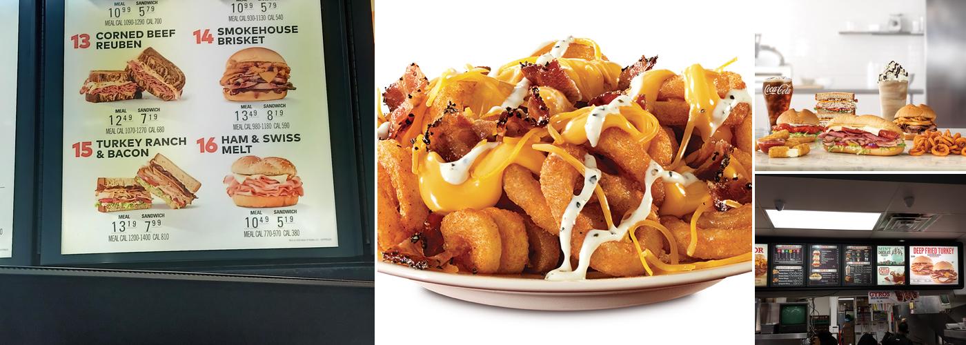 Arby's Menu