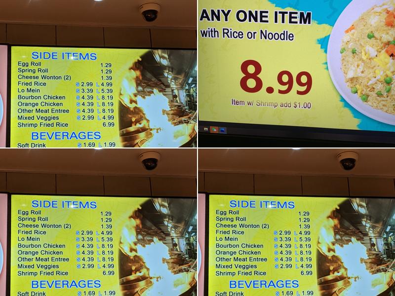 Chopstick Express Menu