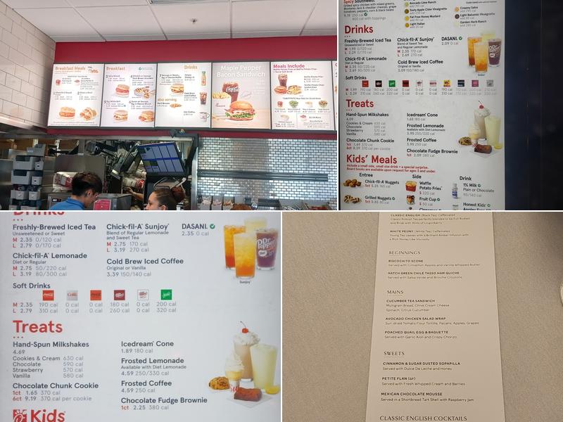 Chick-fil-A Menu
