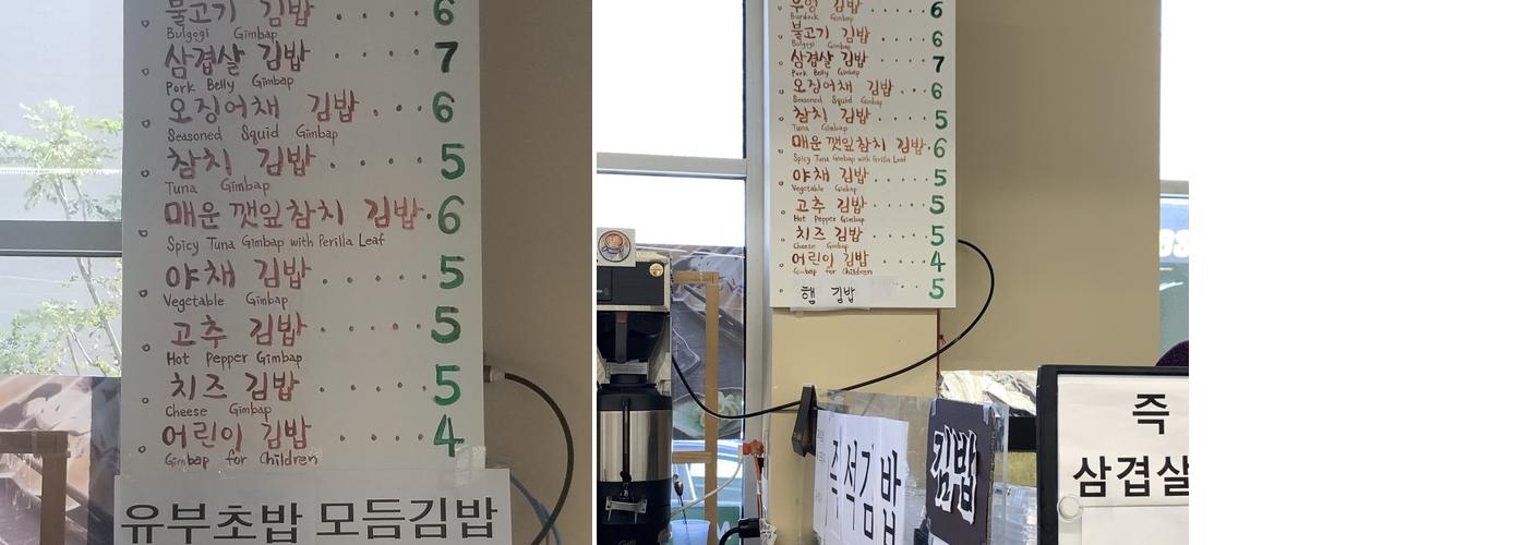 MANA Fusion Catering Menu