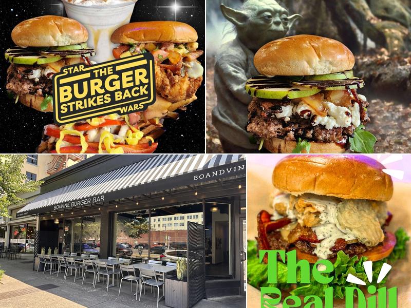 Bo & Vine Burger Downtown Eugene 941 Pearl St, Eugene