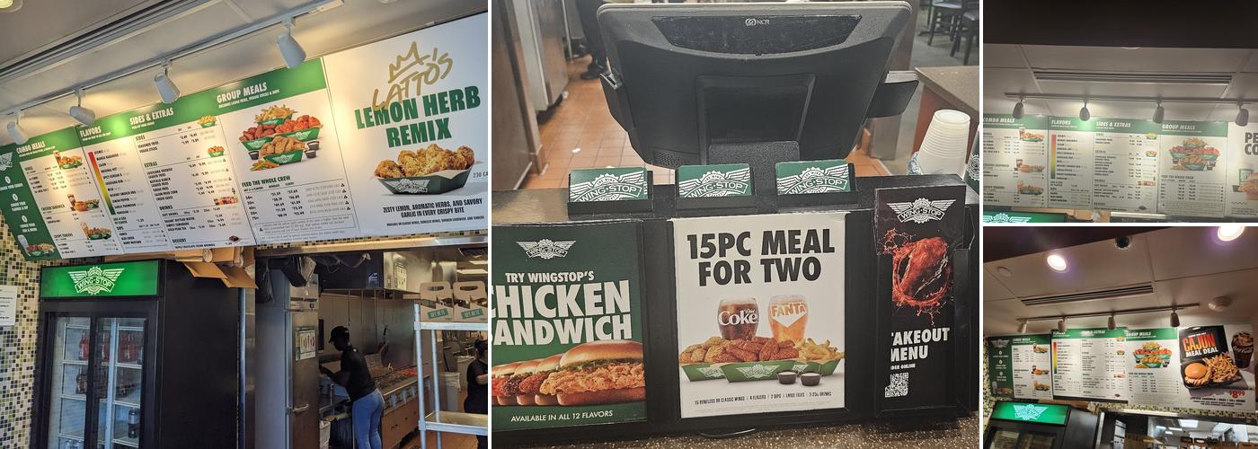 Wingstop Menu