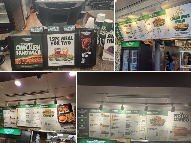Wingstop Menu
