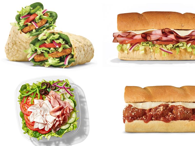 Subway Menu
