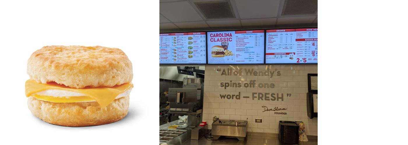 Wendy's Menu